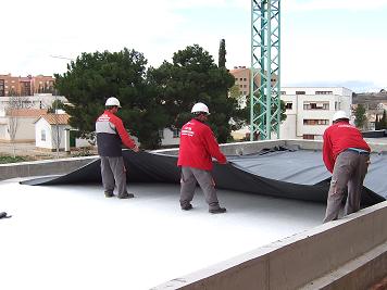 Impermeabilizaciones con sistema EPDM 